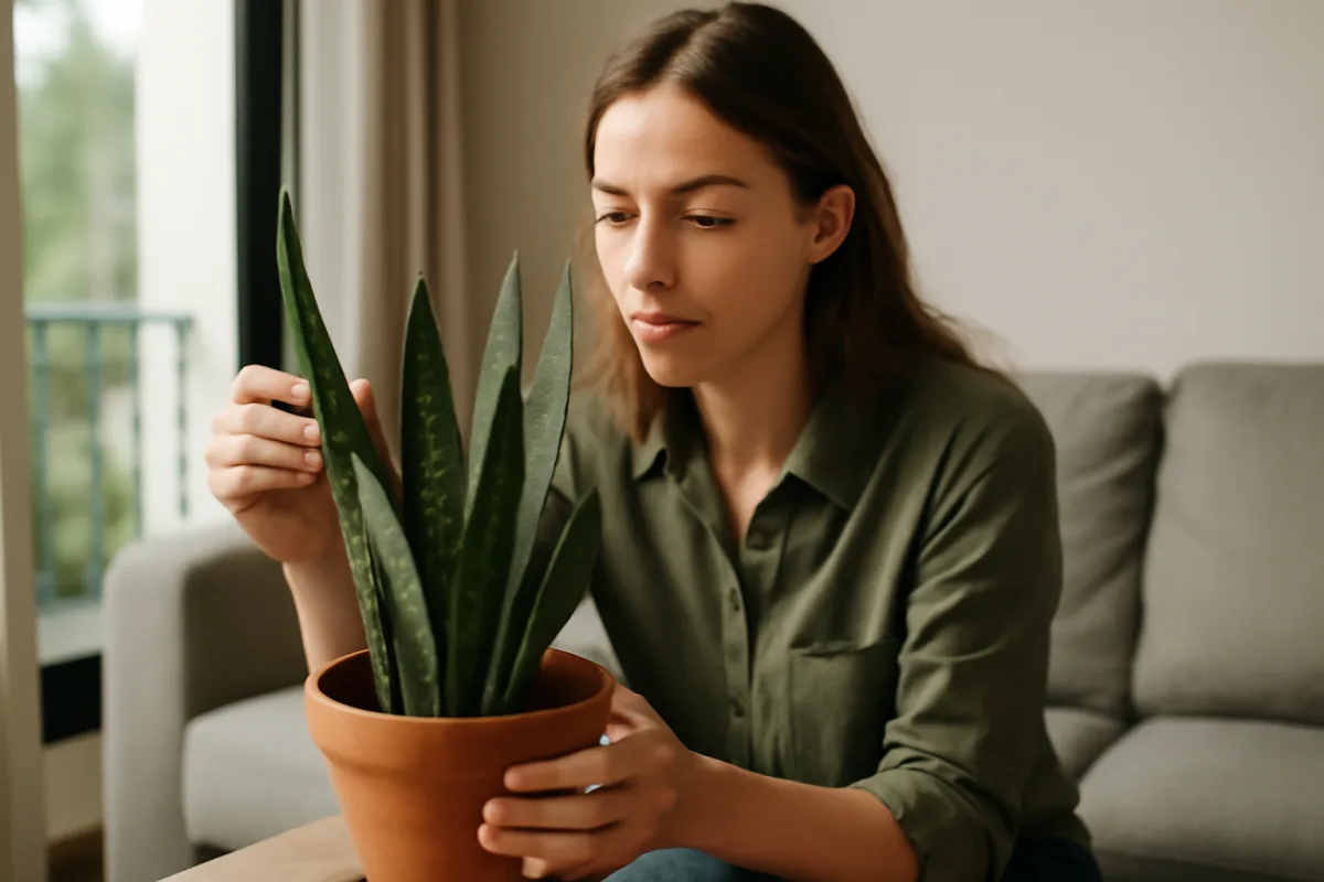 Curare la sansevieria in appartamento: i segnali che ti dicono se sta bene