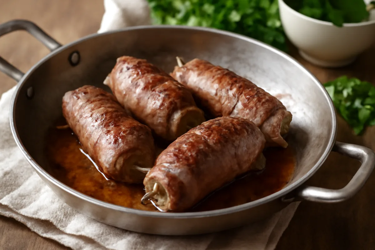 Involtini di carne: ecco come farli rimanere teneri e succosi