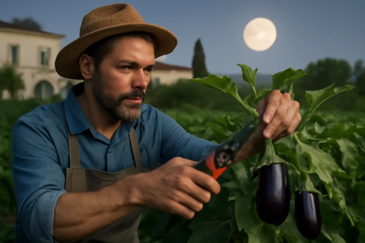 Potatura delle melanzane e luna: il metodo che favorisce più frutti