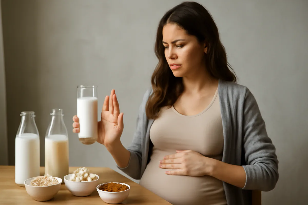 Allergia alle proteine del latte in gravidanza: i derivati vegetali che la sostituiscono davvero