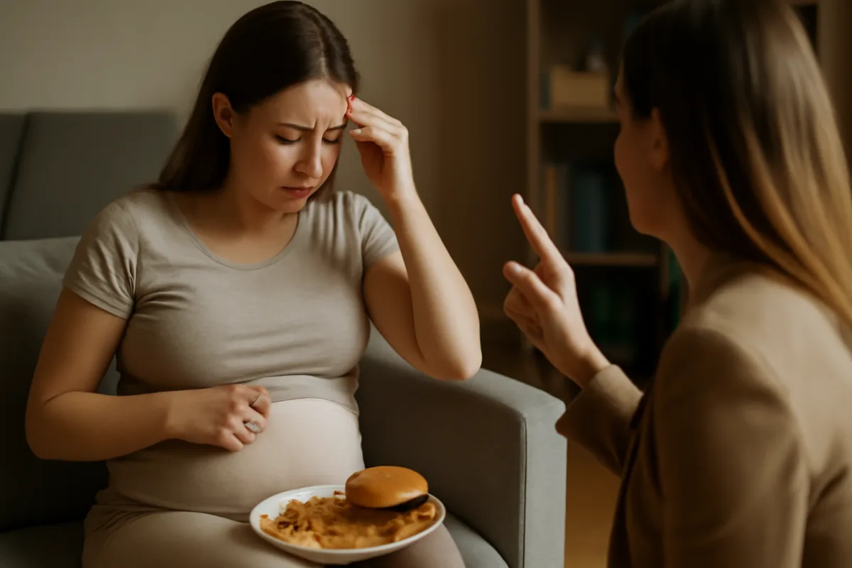 Pressione sociale e disturbi alimentari in gravidanza: come difendersi dalle opinioni non richieste