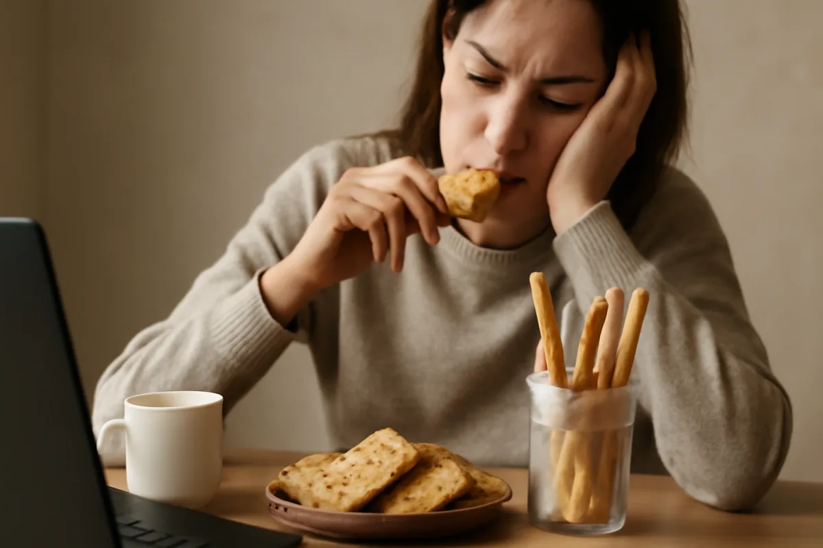Crackers e grissini homemade: perché sono utili nei momenti di stanchezza tra un pasto e l’altro